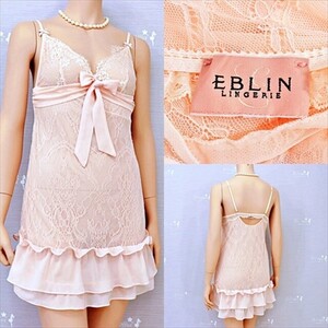 TA1-255＃/EBLIN/エブリン♪ロマンティックで乙女系のデザイン♪スリップ※一番安価な送料はゆうパケットなら250円【2/8-2/11は休業日】