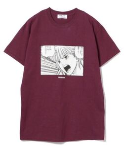 新品　ビームス フラッグスタッフ 電影少女 ビデオガール Tシャツ Ｓ サイズ マルーン BEAMS 桂正和