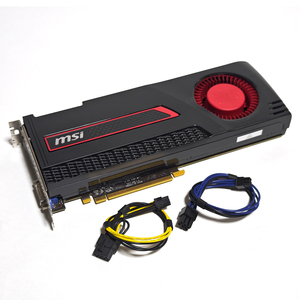 HD7970 3GB 電源ケーブル付 グリス塗替済 MacPro 2008 2009 2010 2012 用 MSi Radeon HD 7950 上位 EFI ブート Mojave Catalina