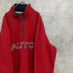 ノーティカ　NAUTICA トレーナー　スウェット　ハーフジップ　メンズS 古着