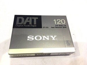 琉■■8911■未使用■SONY DAT カセットテープ 120分 DT-120RN ソニー DATテープ オーデイオ デジタルオーディオテープ