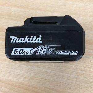 中古品 マキタ makita 純正バッテリー BL1860B DC18V 6.0Ah 充電回数19回 パーツ・電動工具