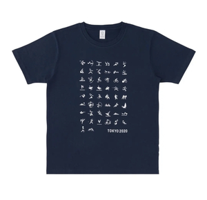 東京2020 東京オリンピック 開会式 ピクトグラム Tシャツ 大人気完売品 サイズはM 東京2020公式ライセンス商品 (タグ付き未着用品)