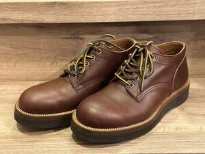 美品！ロッキングシューズ　フットモンキー　オックスフォード　ブラウン　茶　25.5㎝〜26.0㎝　locking shoes foot monkey