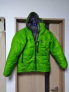 XS ゲッコーグリーン ダスパーカ パタゴニア PATAGONIA DAS PARKA GECKO GREEN 良品 2002年製? 即決 レア ブライトグリーン ダスパーカー