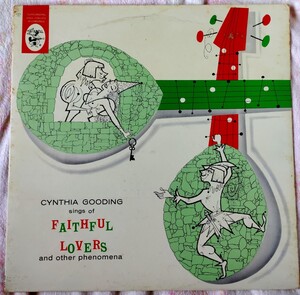 usLP CYNTHIA GOODING // FAITHFUL LOVERS 1957年発売 ビニール・コーティング ジャケット左上斜めに折れ跡あり、盤面は綺麗です。