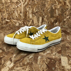 超美品 スニーカー CONVERSE ONE STAR 三ツ星 スウェード レディース サイズ23.0cm [jgg]