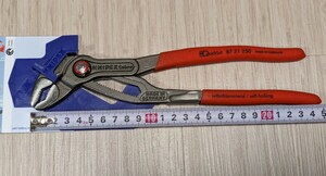 インボイス対応可★クニペックス【KNIPEX】250㎜　8721-250（SB）コブラ クイックセット　新品未使用★在庫あり