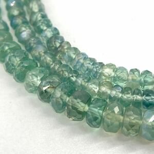 K18!!［エメラルドネックレス］n 約8.4g emerald necklace jewelry accessory ジュエリー アクセサリー 天然石 CA7