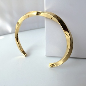 バングル　メンズ　レディース　ゴールド　シンプル　オシャレ　bangle gold