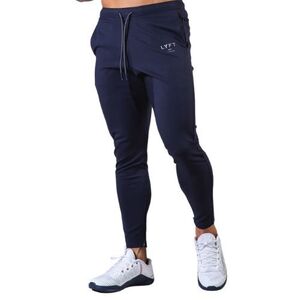 定価14850円 LYFT Calf Pants ストレッチ トラック パンツ リフト M ネイビー