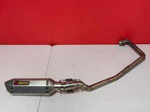  アクラポビッチ スリップオン マフラー AKRAPOVIC サイレンサー マフラー モデル不明 中古品