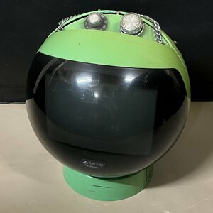 Victor ビクター フリフリQ テレビ 球体 白黒 9T-11 スペースエイジ 昭和レトロ　101802w/T13（100）