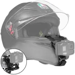 GoPro対応 フルフェイスヘルメット用 顎ストラップマウント ホルダー