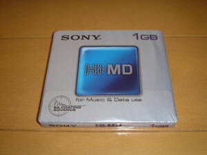 新品 未開封 SONY ソニー Hi-MD 1G 音楽&データ記録用メディア