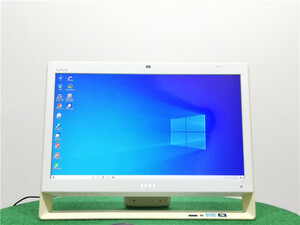 赤字覚悟/WEBカメラ/中古/WIN10/21型ワイド一体型/新品SSD/SONY　VPCJ227FJ　　MS office2019搭載　送料無料