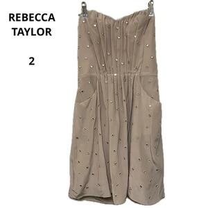 REBECCA TAYLOR レベッカテイラー ベアワンピース ピンク 2