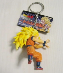 〓孫悟空〓ドラゴンボールＺ　ハイクオリティキーホルダー かめはめ波編 スーパーサイヤ人３ 孫悟空 SS3