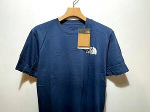 送料￥380 新品 正規品 USA限定 The North Face ノースフェイス US-S バックロゴプリント 半袖Tシャツ BLUE