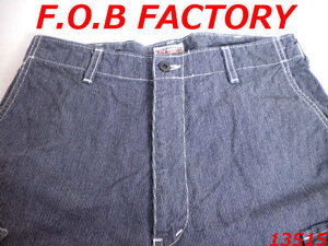 美品 ♪★ Ｆ．Ｏ．Ｂ　factory　ショートパンツ Ｍ ★ 13515