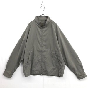 KZ8322★GREEN LABEL RELAXING : T/R ストレッチ ハリントンジャケット★M★グレージュ系 定価￥14300- UNITED ARROWS