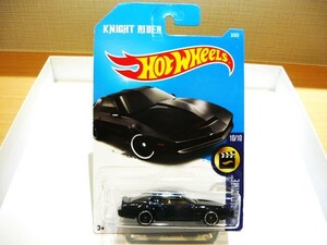 ホットウィールミニカー　ナイトライダー K . I . T . T .　◎　中国現地での購入品　HW SCEEN TIME　10/10 KNIGHT RIDER　