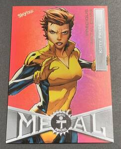 2020 Skybox Marvel X-MEN Metal Universe Precious Metal Gems Kitty Pryde /100 41 キティプライド　マーベル　100枚限定