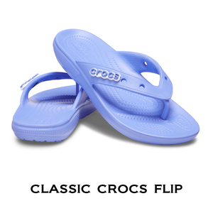 24cm クロックス Classic Crocs Flip クラシック フリップ デジタルヴァイオレット ブルー・パープル系 M6W8 新品