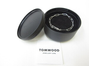 1D315NA◎TOMWOOD トムウッド ブレスレット シルバー 925 チェーン◎中古