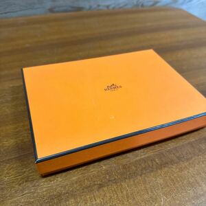 HERMES BOX 空き箱 オレンジ インテリア ハンカチサイズ