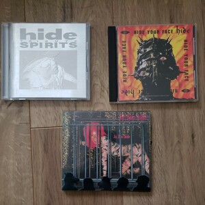 【CD】hide アルバム 3枚セット/ HIDE YOUR FACE /Ja,Zoo/ hide TRIBUTE SPIRITS/ X JAPAN 