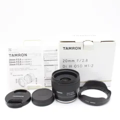 ■美品■ TAMRON タムロン 20mm F2.8 Di III OSD M1:2 ソニーEマウント用（Model F050SF）