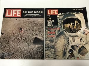 ☆LIFE ライフ誌 LIFE誌 60s 月面着陸 アポロ11号 アームストロング USA 日本版 2冊セットヴィンテージ雑誌