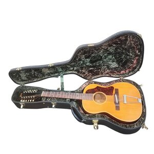 1円～ Gibson ギブソン B-25-12 希少6桁シリアル 331338 1965-1968年製 アコースティックギター アコギ 12弦 割れ有 ケース付 送料無料！