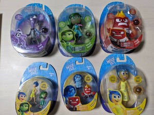 新品未使用 インサイドヘッド フィギュア ヨロコビ ムカムカ イカリ ビビリ セット ピクサー PIXAR ディズニー Disney 