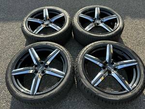 アルファード　ヴェルファイア　ハリアー　ESTATUS Style-CTR 20×8.5J +38 5H114.3　トーヨータイヤ 245/40R20 19年製