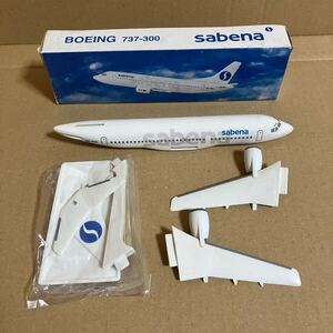 ■FLIGHT MINIATURES 1/200 sabena B737-300 スナップフィットモデル【中古品】■