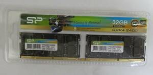 ◎新品 SP シリコンパワー FBJ-SP032GBSFU240X22 DDR4-2400 16GB×2 合計:32GB