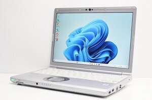 1円スタート ノートパソコン Windows11 WPS office搭載 Panasonic レッツノート CF-SV7 メモリ8GB 第8世代 Core i5 SSD256GB 12.1インチ