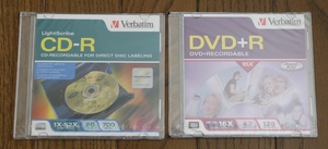 CD-R DVD+R Verbatim　レトロ