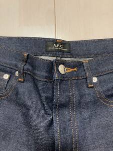 【極美品】A.P.C. アーペーセー　PETIT NEW STANDARD プチニュースタンダード　W30 ノンウォッシュ