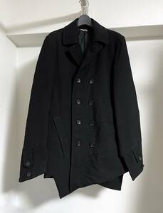 Comme des Garcons Homme Plus 螺旋 ねじれ ブルゾン コート コムデギャルソン / shirt deux black eye junya watanabe man play cdg noir