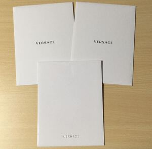 VERSACE ヴェルサーチ 封筒 3枚【非売品】