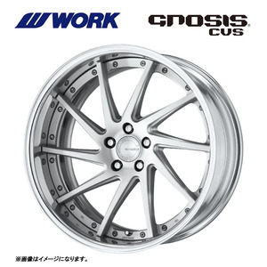 送料無料 ワーク GNOSIS CVS FULL REVERSE ミドルコンケイブ DEEP RIM Odisk 10.5J-21 +73～1 5H-114.3 【1本単品 新品】