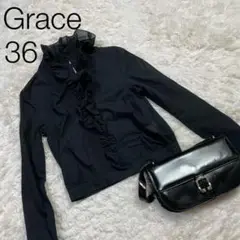 Grace グレース ブラックブラウス