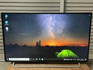 ☆FL206【中古品】4K対応43型 ワイド液晶ディスプレイ I.O DATA LCD-M4K431XDB　3840×2160ピクセル