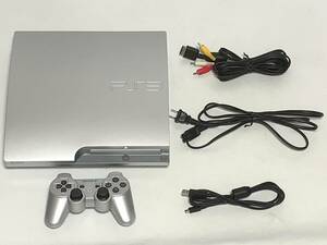 SONY PlayStation 3 CECH-2500A SS 本体 サテン・シルバー 160GB FW 4.83 PS 3 プレステ 3 プレイステーション 封印シールあり 動作確認済
