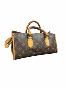 A10928 1円～ジャンク扱い LOUIS VUITTON　ルイヴィトン　モノグラム　ポパンクール　ハンドバッグ　トライアングル レディース 