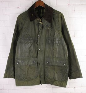 FJ25768 ビンテージ Barbour バブアー 80s ビデイル 4ポケット 1985年製 2ワラント オイルドジャケット イングランド製 91cm/36in