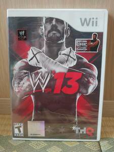 海外版 Wii WWE 13 (New) 新品未開封